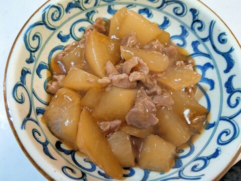 大根と豚肉のトロトロ煮物